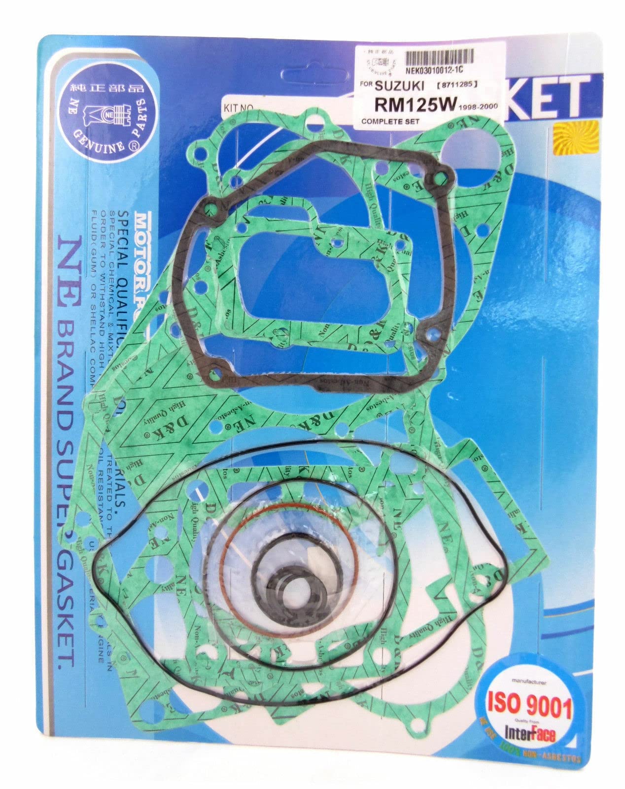 Motordichtsatz Dichtsatz komplett Gasket set für SUZUKI RM 125 1998-2000 Motordichtsatz Dichtsatz komplett Gasket set für SUZUKI RM 125 1998-2000 von ItalyRacing