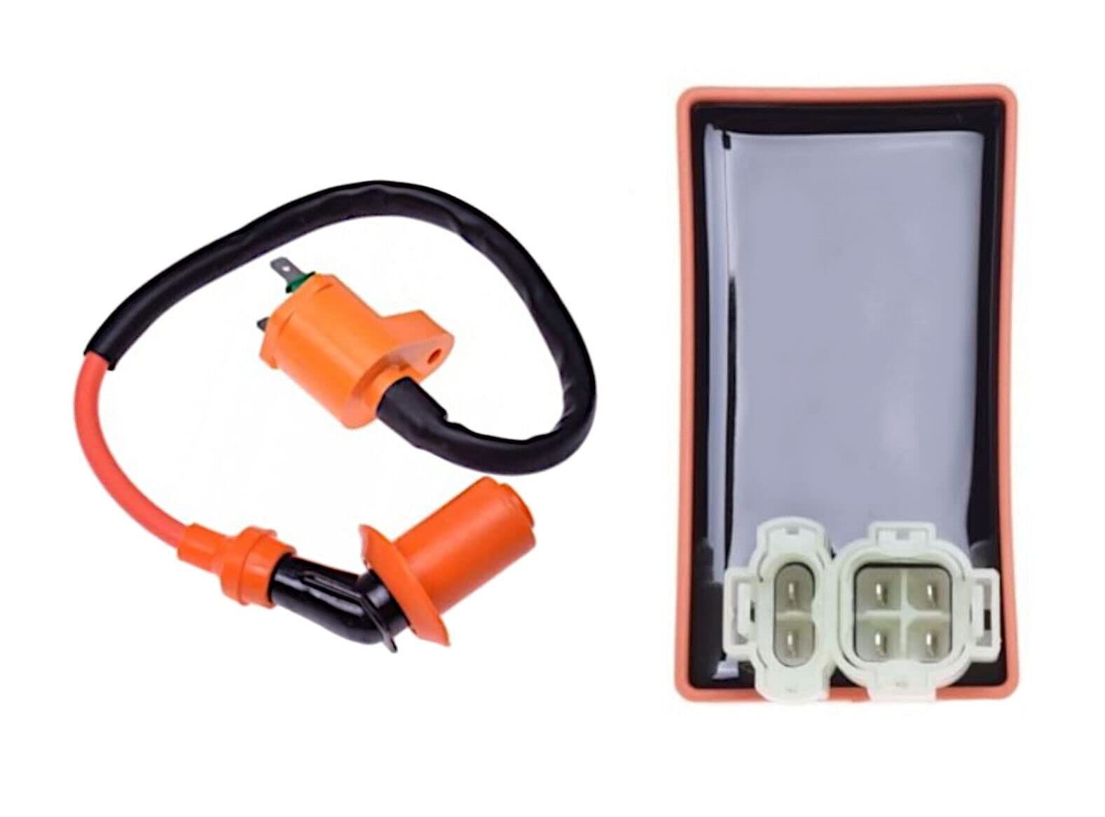 Set Zündspule CDI, Ignition Coil,CDI Tuning 4T 50-150ccm GY6 China Roller Rex Set Zündspule CDI, Ignition Coil,CDI Tuning 4T 50-150ccm GY6 China Roller Rex von ItalyRacing