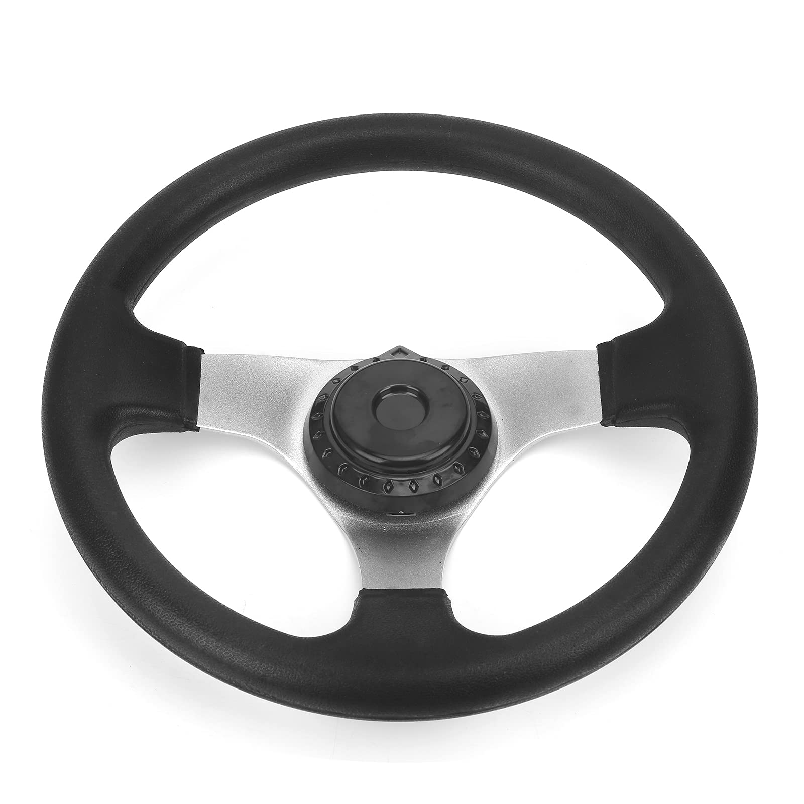11,8 -Zoll -Lenkrad, Metalllenkrad mit Kappe, die mit Motoren Kompatibel Sind, Ideal für ATV, Go Kart, Fahrradteile 11,8 -Zoll -Lenkrad, Metalllenkrad mit Kappe, die mit Motoren Kompatibel Sind, Ideal für ATV, Go Kart, Fahrradteile von Itonash