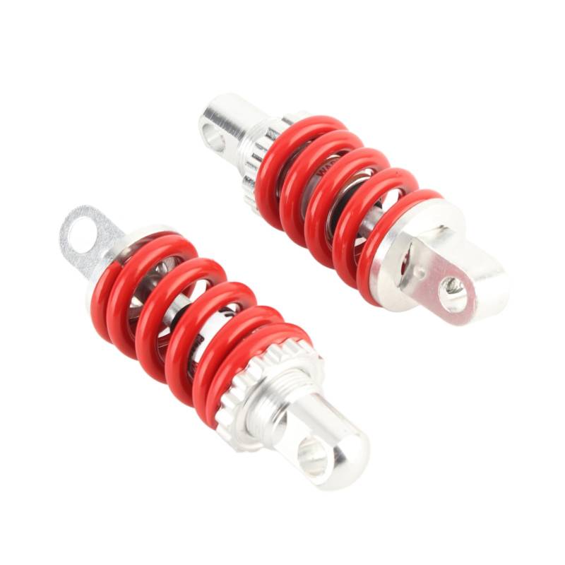 2pcs Hintere Feder Unterstütztes Stoßdämpfer Aluminiumlegierung Einstellbar für ATV -Scooter 100mm von Itonash