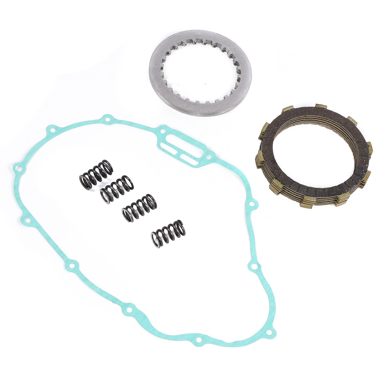 Clutch-Reibungsplatten Scheibenfedern Dichtung für Sportrax 300 TRX300EX TRX300X 2x4, Gebaut mit Aluminiumlegierung + Papier, 11394-HM3-670, Originalstandard Clutch-Reibungsplatten Scheibenfedern Dichtung für Sportrax 300 TRX300EX TRX300X 2x4, Gebaut mit Aluminiumlegierung + Papier, 11394-HM3-670, Originalstandard von Itonash