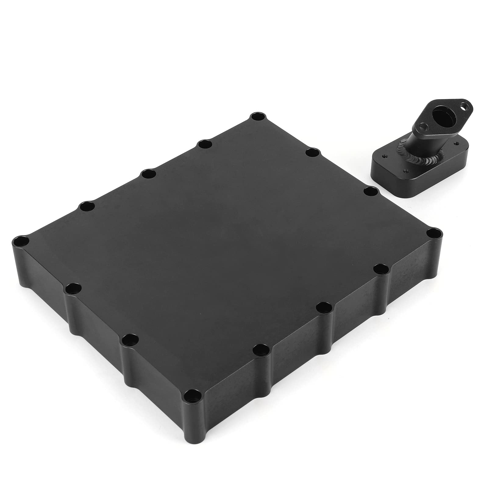Itonash 1,5-Zoll-Motorölwanne, Motorölwanne, Aluminiumlegierung, Geeignet für GSXR750 2000-2005, GSXR600 2001-2005, GSXR1000 2001-2008 (Schwarz) von Itonash