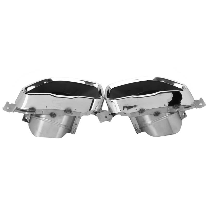 Itonash 304 Edelstahl -Auspuff -Trimmspitzen Set Verbesserung des Stylings und Einzigartiges Erscheinungsbild Direkter Ersatz für 3er M340I M340D (Elektrosilberung) von Itonash