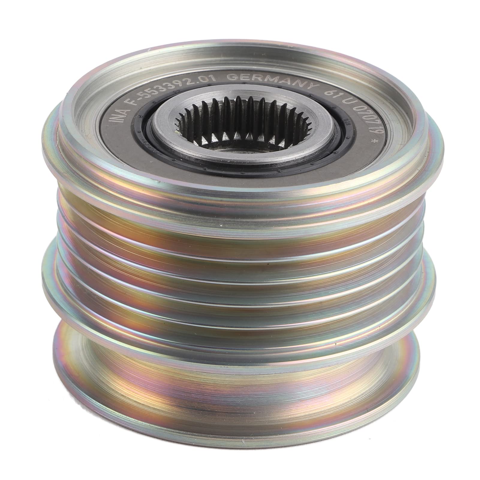 Itonash 30667682, F-553392, OAP7126 Lichtmaschinen-Kupplungsscheibe mit Sanfter Übertragung, für S60/S80/V60/V70/XC60/XC70 Itonash 30667682, F-553392, OAP7126 Lichtmaschinen-Kupplungsscheibe mit Sanfter Übertragung, für S60/S80/V60/V70/XC60/XC70 von Itonash