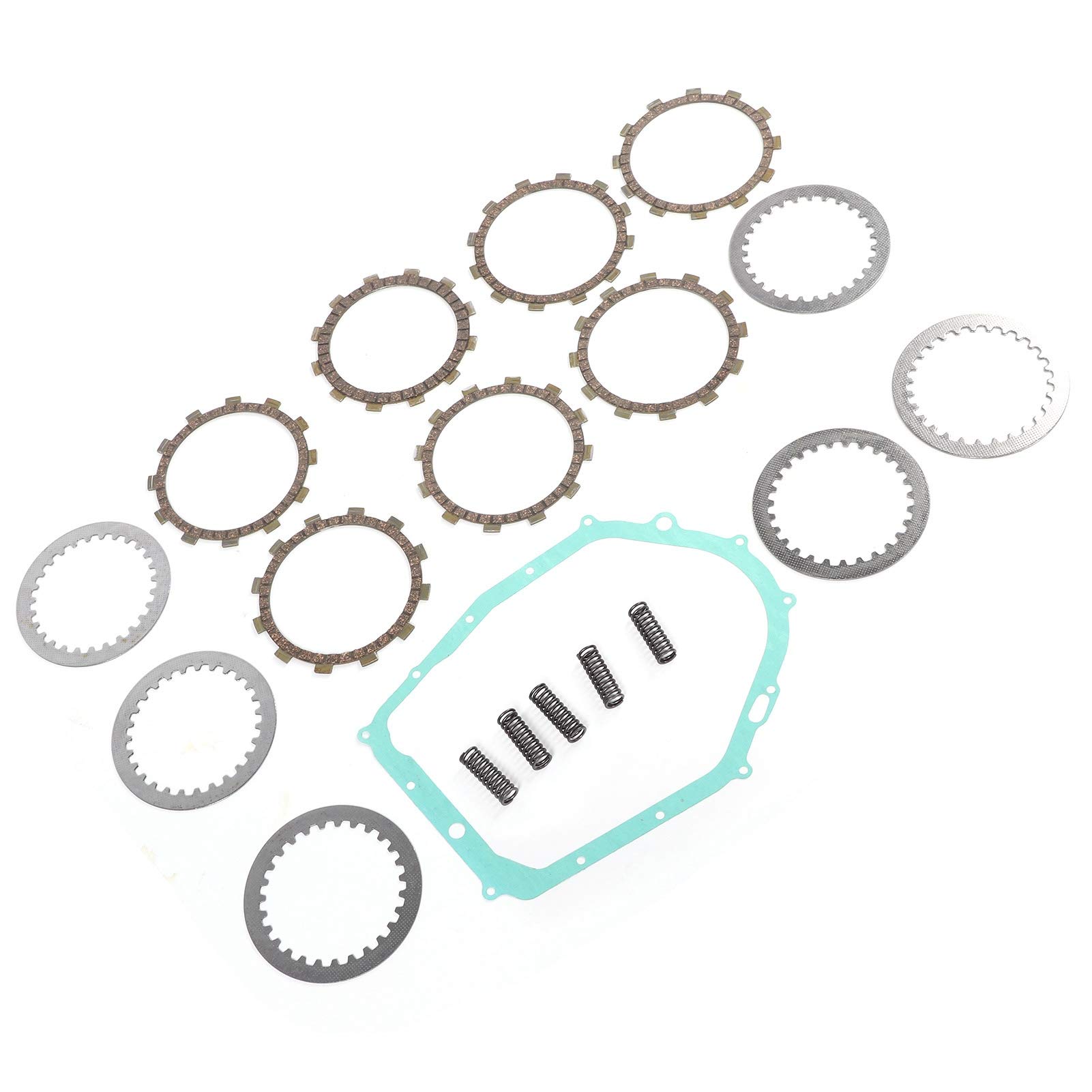 Komplettes Kupplungs-Kit mit Dichtung, Heavy-Duty-Quellen für Warrior 350 1987-2004, Hergestellt aus Aluminiumlegierung + Papier, OEM: 1030680044 1030660002 Zum Ersatz Komplettes Kupplungs-Kit mit Dichtung, Heavy-Duty-Quellen für Warrior 350 1987-2004, Hergestellt aus Aluminiumlegierung + Papier, OEM: 1030680044 1030660002 Zum Ersatz von Itonash
