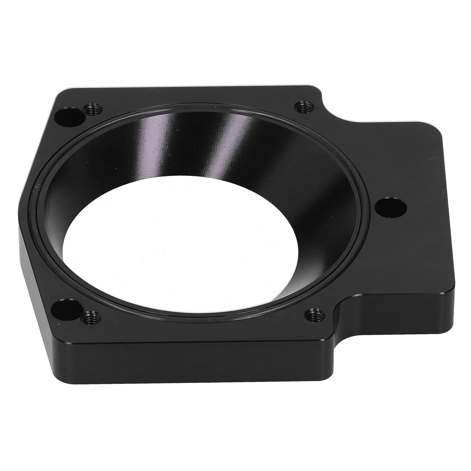 LS1 -Drosselklappen -Körperadapterplatte, 4 -Zoll -Ansaugkrümmer -Abstandshalter, LS2 LS6 LSX LS4, mit 3 Schrauben LS1 LS6 FIT FÜR LS2 LS3 LS7 L92 (Schwarz) von Itonash