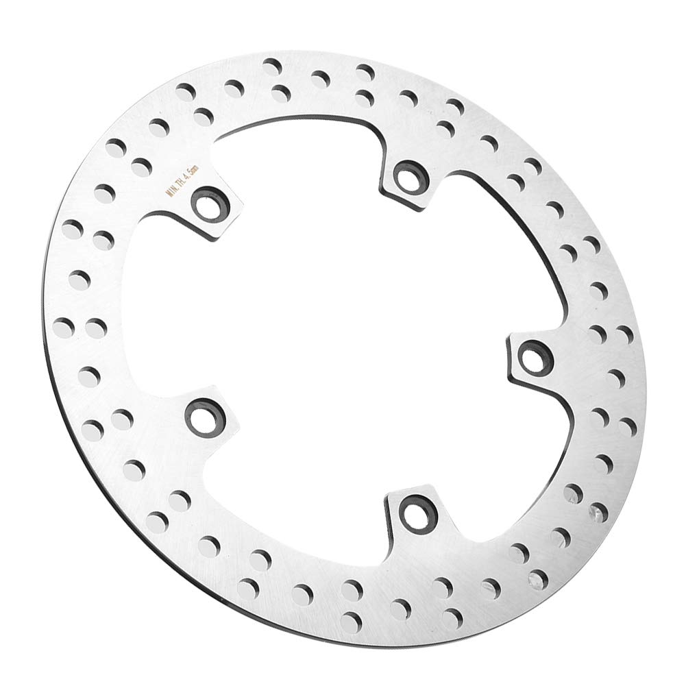 Motorradbremsscheibenscheibenrotor mit Löchern, Hintere Premiumbremsscheibe für F650GS F700GS F800GS, GTR, Wärmeresistent, resistent Motorradbremsscheibenscheibenrotor mit Löchern, Hintere Premiumbremsscheibe für F650GS F700GS F800GS, GTR, Wärmeresistent, resistent von Itonash