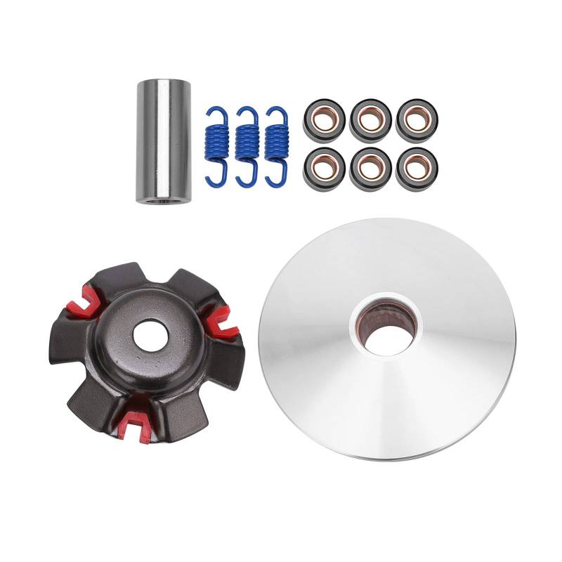 Rennvariator -Kit, Hochleistungsersatz durch ABS, Stahllegierung für 152qmi 157qmj 4 Strich -Roller Mopeds ATV150, Passt GY6 Stock Variator an von Itonash