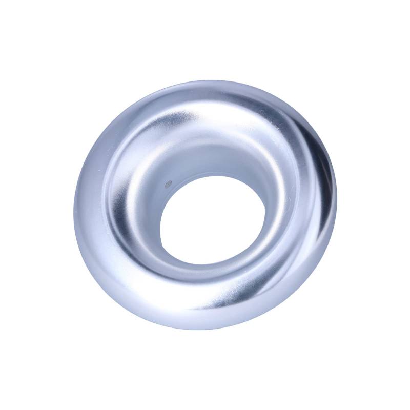 Turbo -Horn -Adapter, CNC Bearbeitetes Aluminium, Kalte Luftaufnahme, Resistente und Einfache Installation, Turbo -Horn -Einlassdekoration für die Einlassdekoration (Silber) von Itonash