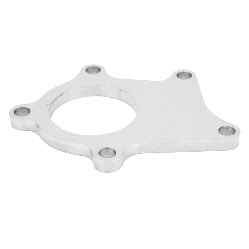 Turbolader Auspuffplatte 5 Bolzen Schweißbarer T-304-Flanschstahlflansch mit T3-T4-Durchmesser Turboanpassung, Herstellung, Antirustfarbe für die Einfache Installation von Itonash
