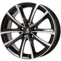 Alufelge 16 zoll ITWHEELS Elena 5x108 6,5J ET50, Farbe Schwarz Glänzend Poliert von Itwheels