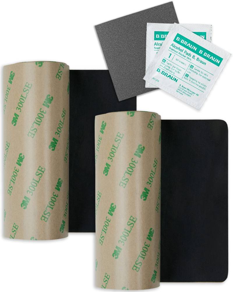IVALITY 100% Clean Erweiterungs-Set mit 2X Ersatz-Gummistreifen für magnetischen Kennzeichen-Halter - Rahmenloser Magnet-Halter - Nummernschild - Auto-Zubehör… von Ivality
