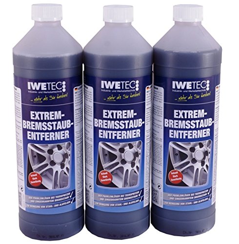 Felgenreiniger Iwetec Extrem Bremsstaubentferner 3x1L von IWETEC