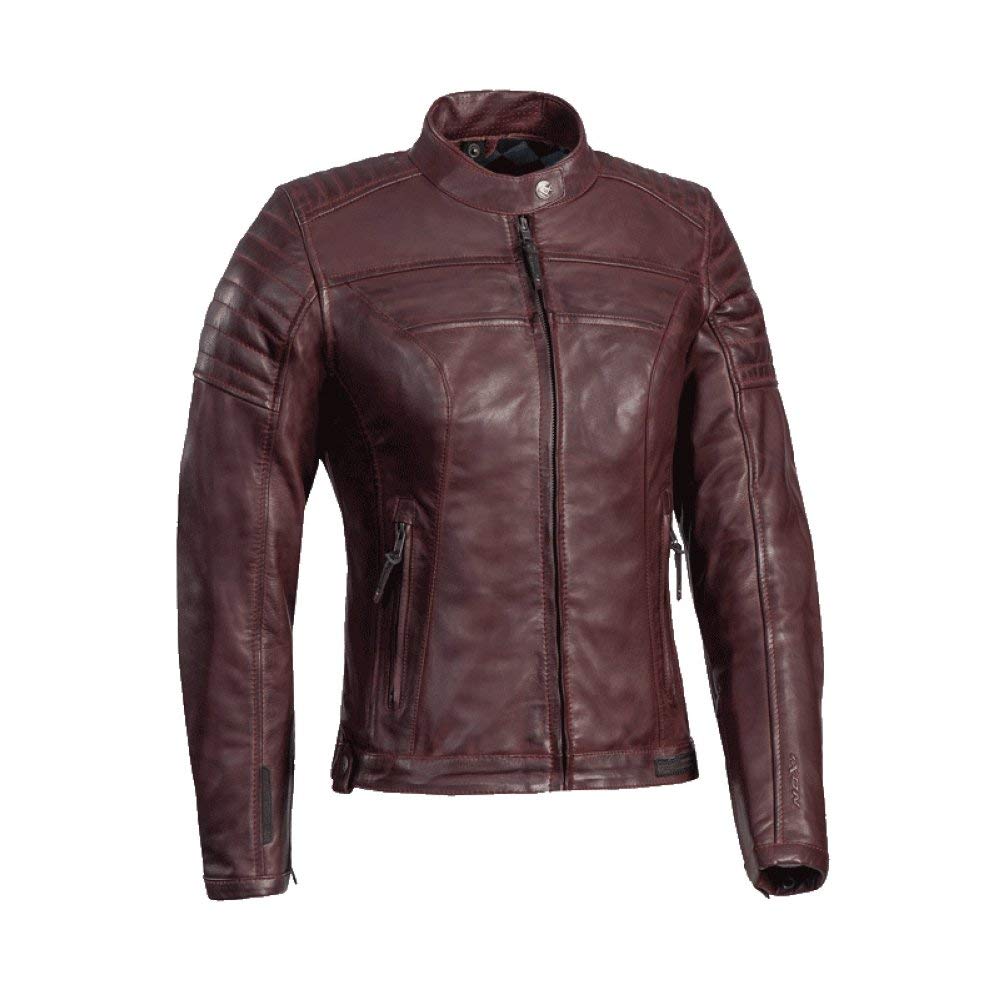 Ixon Motorradjacke Spark Lady bordeaux Größe XXL von IXON