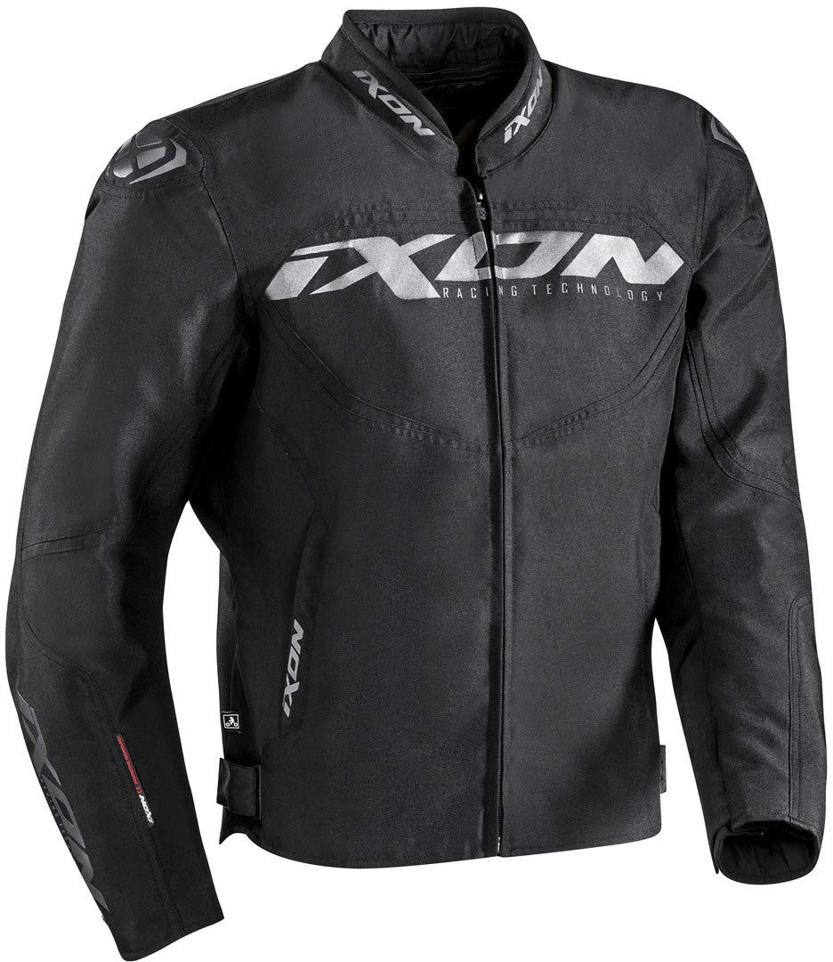 IXON Motorradjacken Sprinter Schwarz, Schwarz, 3XL von IXON