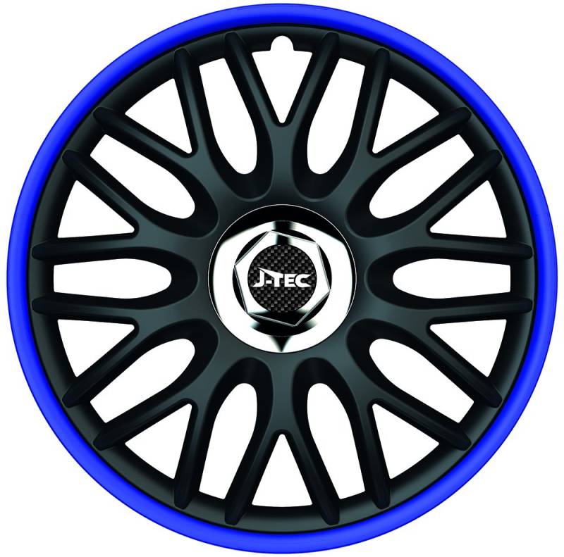 J-Tec Preis HIT !!! 4 x Radkappen Radzierblenden 13 Zoll Orden Blue R von J-Tec
