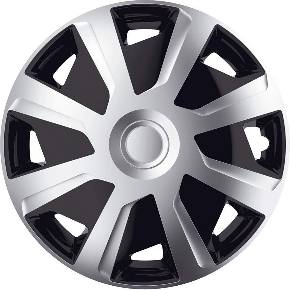 Satz J-Tec Radzierblenden Mistral Van 16-Zoll Silber/Schwarz (Sphäre) von AUTO-STYLE