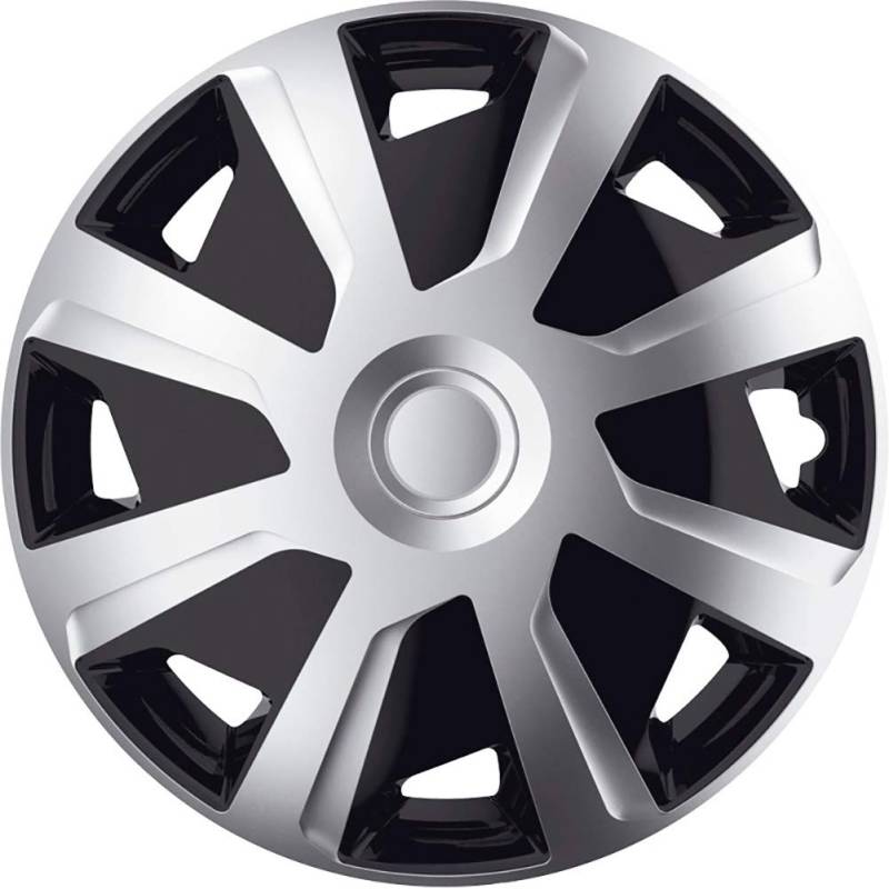 Satz J-Tec Radzierblenden Mistral Van 16-Zoll Silber/Schwarz (Sphäre) von AUTO-STYLE