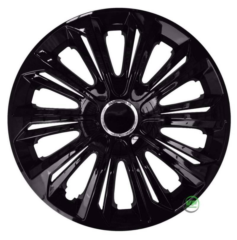 | 15" Radkappen Radzierblenden 4er Set 15 Zoll Schwarz Lakiert Strong, Radabdeckung, Radkappen, Zierblenden, Zierkappen, Radblenden, Felgen, Radzierblenden von J&J AUTOMOTIVE