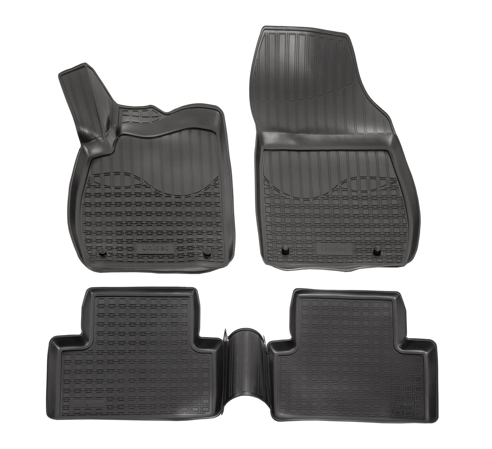 J&J AUTOMOTIVE | 3D Gummimatten Auto Matten Fussmatten Kompatibel mit Zafira C Tourer 2011-2019, Rand cca 4cm, Allwetter, 4Tlg, Premium Qualität J&J AUTOMOTIVE | 3D Gummimatten Auto Matten Fussmatten Kompatibel mit Zafira C Tourer 2011-2019, Rand cca 4cm, Allwetter, 4Tlg, Premium Qualität von J&J AUTOMOTIVE