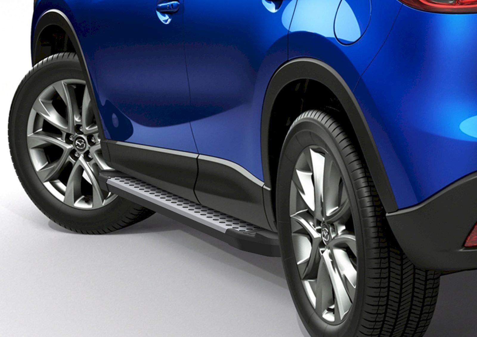 J&J AUTOMOTIVE | Advanced Rival Trittbretter, Einstiegsleisten mit Abe Passend Für CX-5 2012-2017 OEM Produkt, 1 Set Trittbretter (L+R), Alu/Silber von J&J AUTOMOTIVE