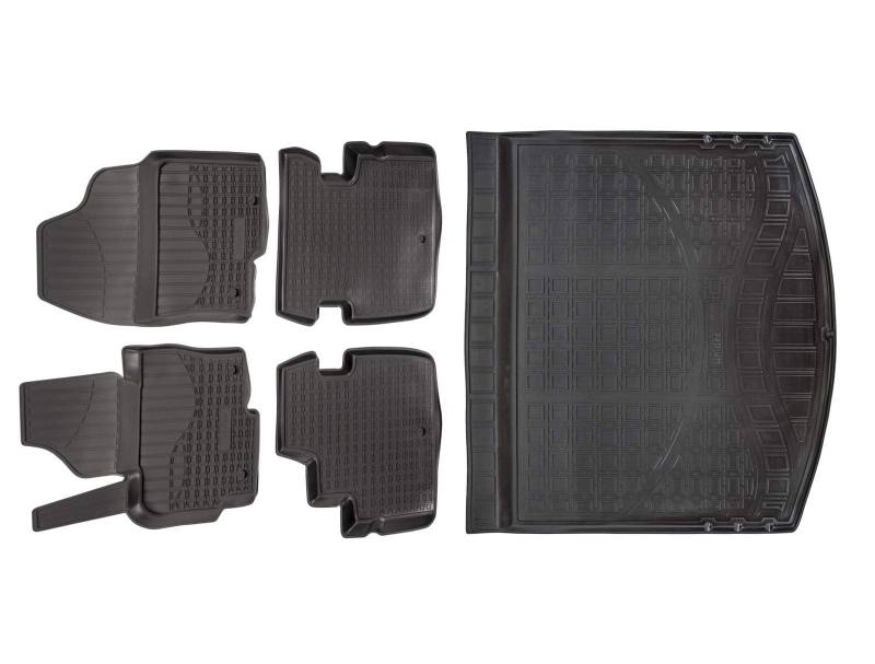 Allwetter TPE Gummimatten + Kofferraumwanne Set für Mazda CX - 5 2011-2016 von J&J AUTOMOTIVE