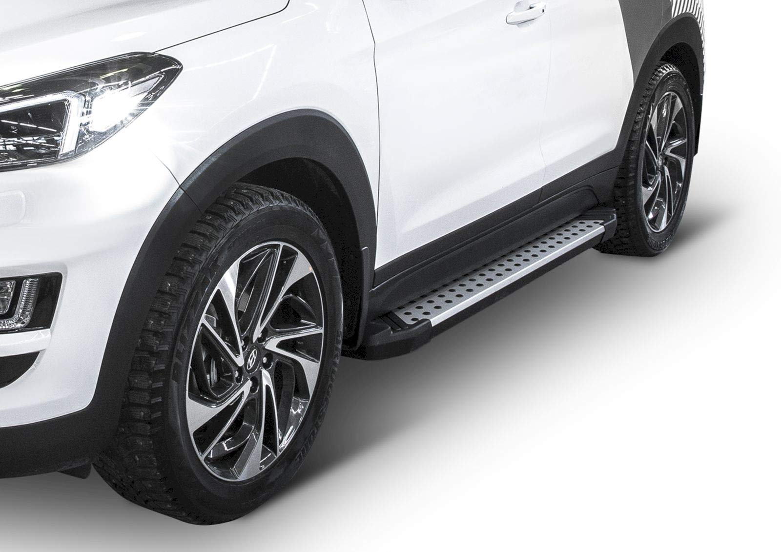 J&J AUTOMOTIVE | Advanced Rival Trittbretter, Einstiegsleisten mit Abe Passend Für Tucson TL, TLE 2015-2018 OEM, 1 Set Trittbretter (L+R), Alu-Silber J&J AUTOMOTIVE | Advanced Rival Trittbretter, Einstiegsleisten mit Abe Passend Für Tucson TL, TLE 2015-2018 OEM, 1 Set Trittbretter (L+R), Alu-Silber von J&J AUTOMOTIVE