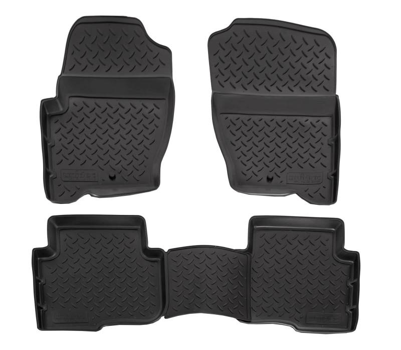 Norm Liners | 3D Gummimatten Auto Matten Fussmatten Kompatibel mit Discovery 3, 4, 2004-2016, Rand cca 4cm, Allwetter, 4Tlg, Premium Qualität von J&J AUTOMOTIVE