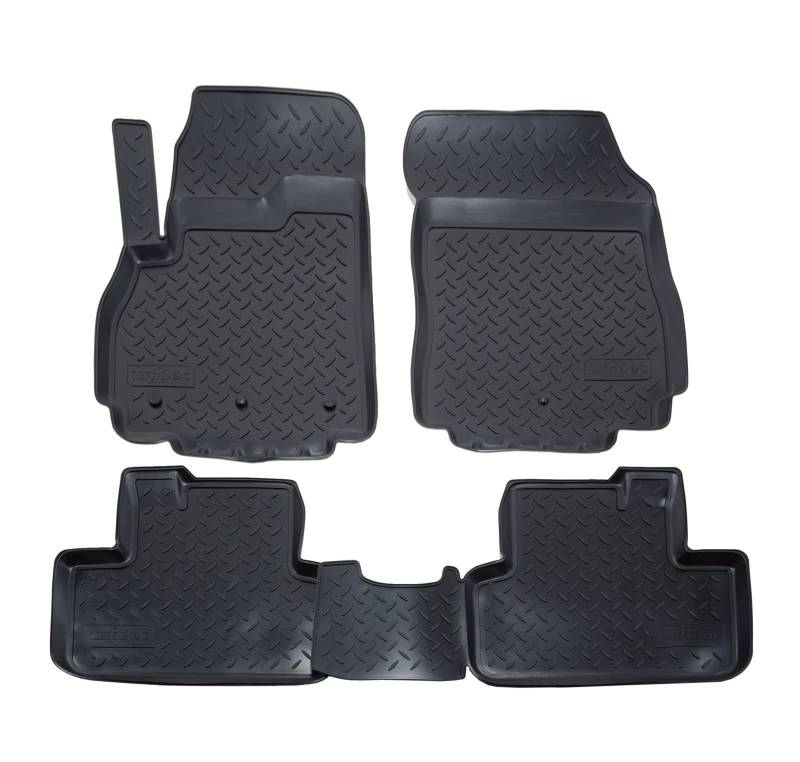 Norm Liners | 3D Gummimatten Auto Matten Fussmatten Kompatibel mit Orlando 2011-2018, Rand cca 4cm, Allwetter, 4Tlg, Premium Qualität von J&J AUTOMOTIVE