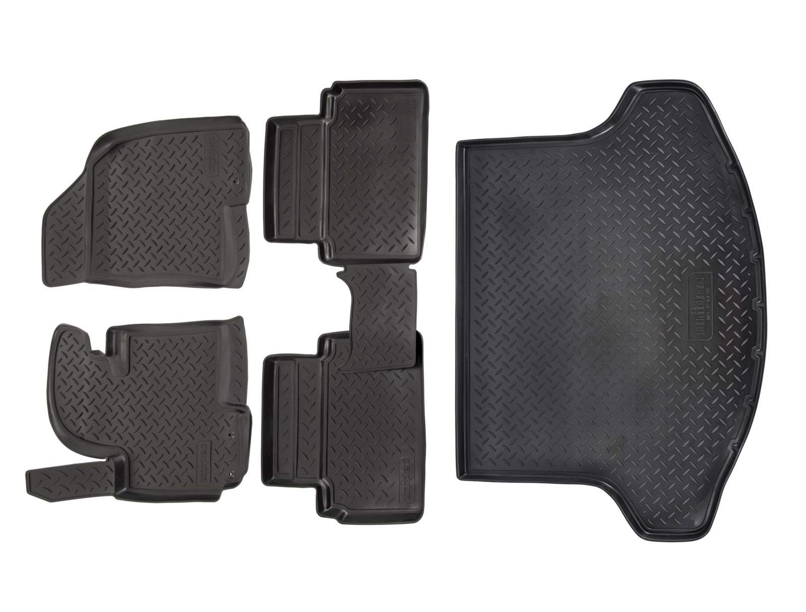 Allwetter TPE Gummimatten + Kofferraumwanne Set für KIA Sportage 2010-2015 von J&J AUTOMOTIVE