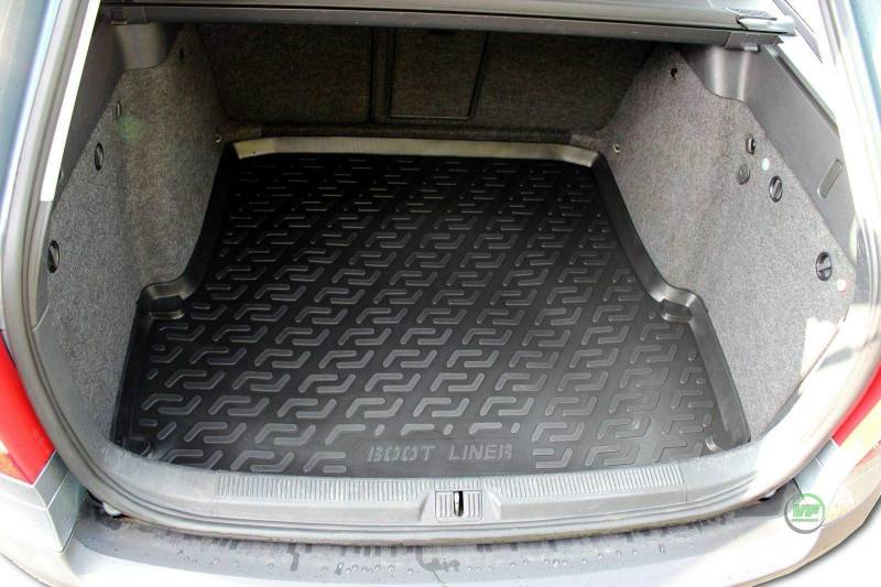 J&J AUTOMOTIVE | Gummi-Kofferraumwanne Kofferraum-Schutzmatte Kompatibel mit Octavia 2, Kombi 2004-2013, Anti-Rutsch, 100% Passgenauigkei, Geruchlos von J&J AUTOMOTIVE