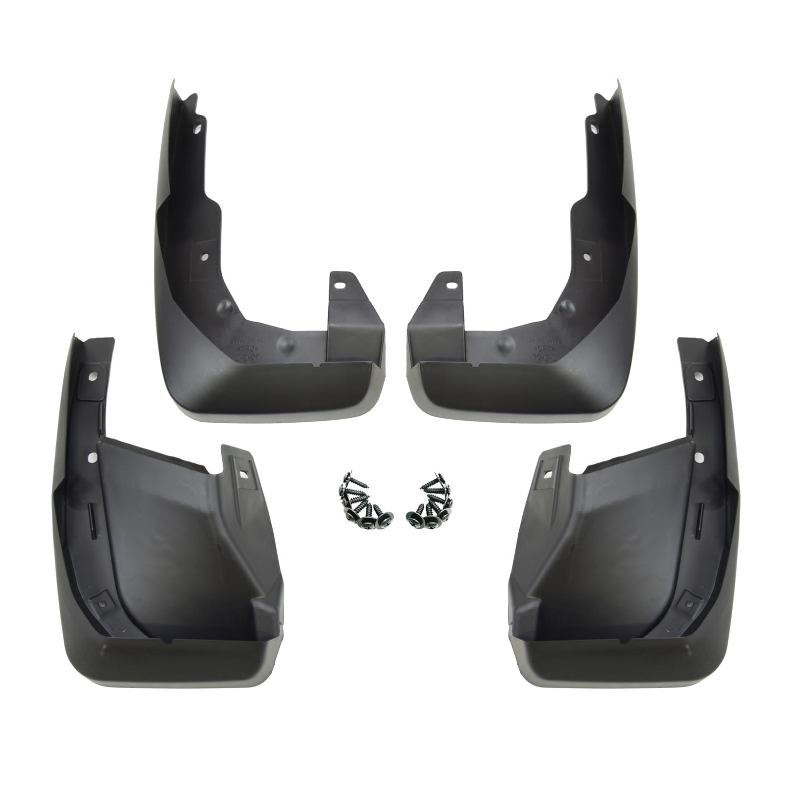 J&J AUTOMOTIVE | Schmutzfänger 4er Set vorne + hinten für CR-V 2007-2012, Abwaschbar, Einfache Montage, Strapazierfähig, Schwarz J&J AUTOMOTIVE | Schmutzfänger 4er Set vorne + hinten für CR-V 2007-2012, Abwaschbar, Einfache Montage, Strapazierfähig, Schwarz von J&J AUTOMOTIVE