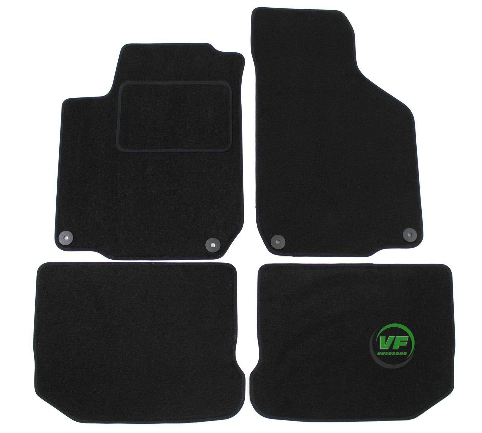 J&J AUTOMOTIVE | J&J AUTOMOTIVE Velours Fußmatten Automatten Autotepiche für Golf 4 mk4 1997-2003 BEF. oval J&J AUTOMOTIVE | J&J AUTOMOTIVE Velours Fußmatten Automatten Autotepiche für Golf 4 mk4 1997-2003 BEF. oval von J&J AUTOMOTIVE