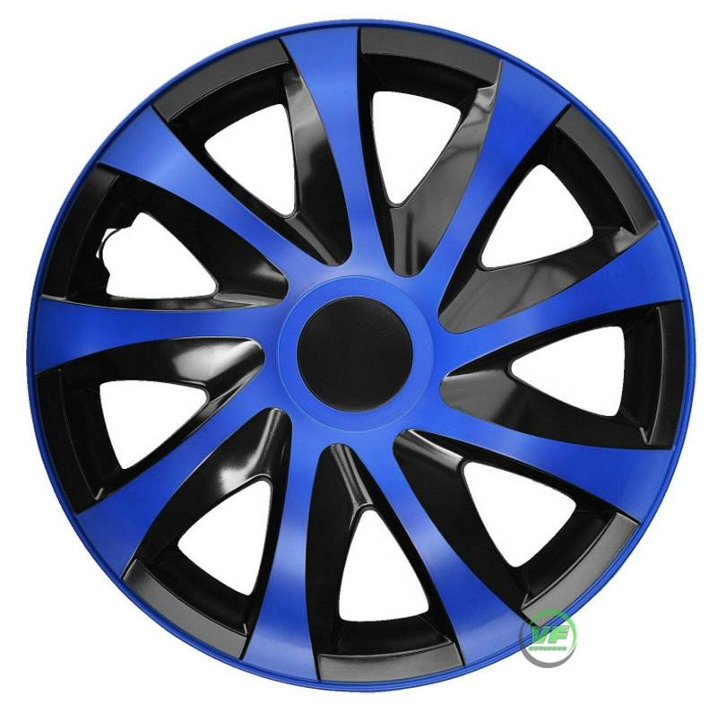 | 15" Radkappen Radzierblenden 4er Set 15 Zoll Blau-Schwarz Draco CS, Radabdeckung, Radkappen, Zierblenden, Zierkappen, Radblenden, Felgen, Radzierblenden von J&J AUTOMOTIVE