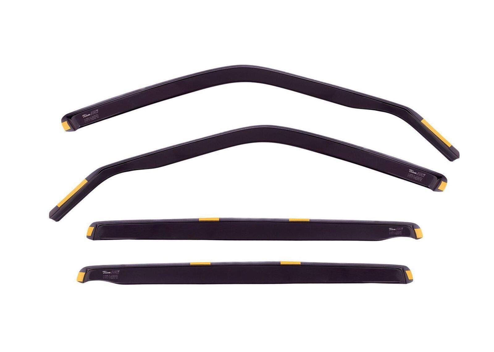 J&J AUTOMOTIVE | Windabweiser Passend Für Avensis 5-Türer 2003-2009, Heko Regenabweiser, Getönt, Set 4-Teilig, Vorne, Hinten, Aerodynamisch J&J AUTOMOTIVE | Windabweiser Passend Für Avensis 5-Türer 2003-2009, Heko Regenabweiser, Getönt, Set 4-Teilig, Vorne, Hinten, Aerodynamisch von J&J AUTOMOTIVE