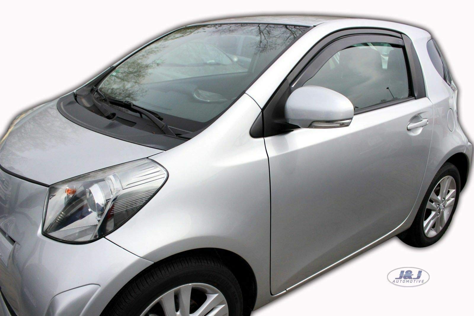 J&J AUTOMOTIVE | Windabweiser Passend Für IQ 3-Türer 2009-2015, Heko Regenabweiser, Getönt, Set 2-Teilig, Vorne, Aerodynamisch J&J AUTOMOTIVE | Windabweiser Passend Für IQ 3-Türer 2009-2015, Heko Regenabweiser, Getönt, Set 2-Teilig, Vorne, Aerodynamisch von J&J AUTOMOTIVE