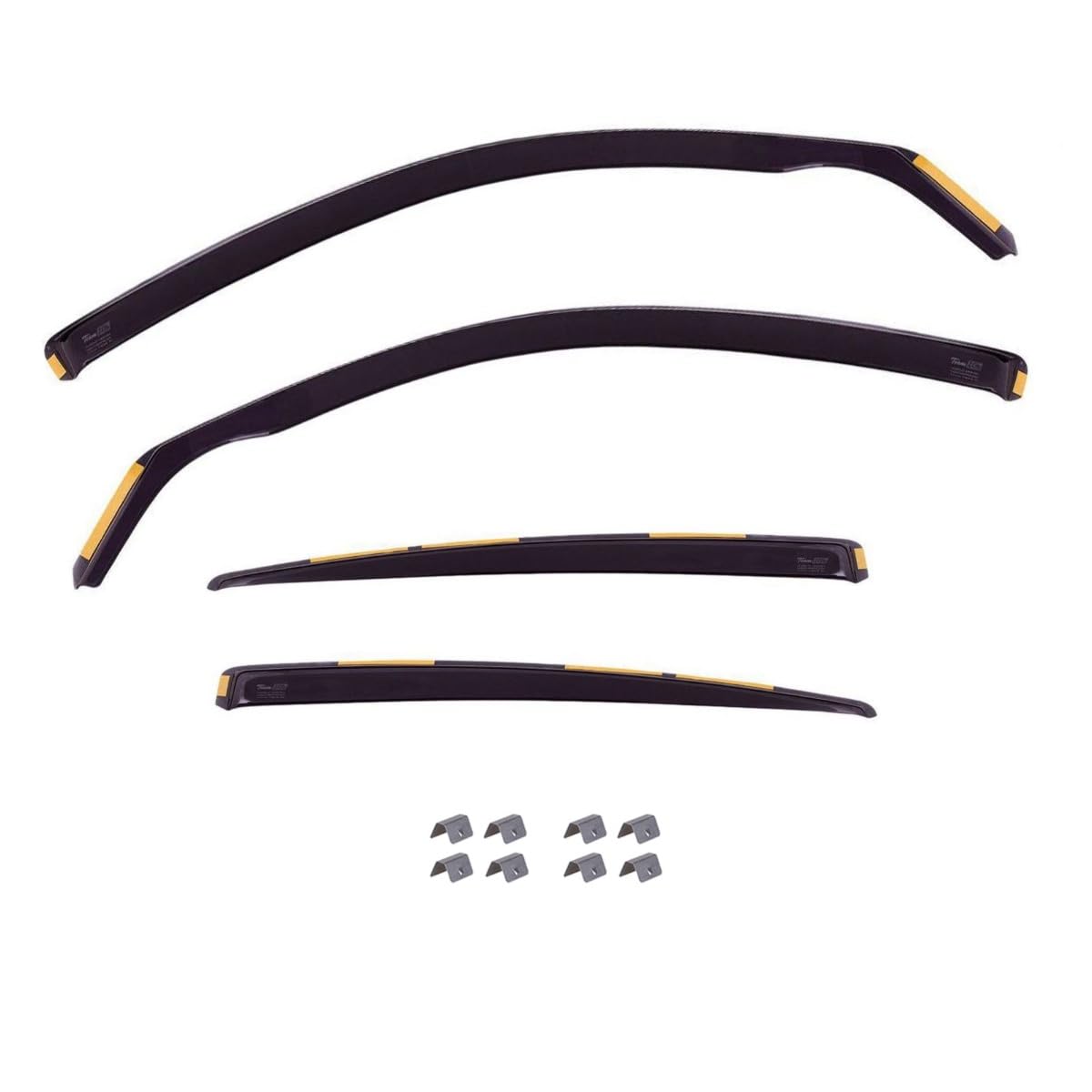 J&J AUTOMOTIVE | Windabweiser Passend Für Laguna 2, 4/5-Türer 2001-2007, Heko Regenabweiser, Getönt, Set 4-Teilig, Vorne, Hinten, Aerodynamisch J&J AUTOMOTIVE | Windabweiser Passend Für Laguna 2, 4/5-Türer 2001-2007, Heko Regenabweiser, Getönt, Set 4-Teilig, Vorne, Hinten, Aerodynamisch von J&J AUTOMOTIVE