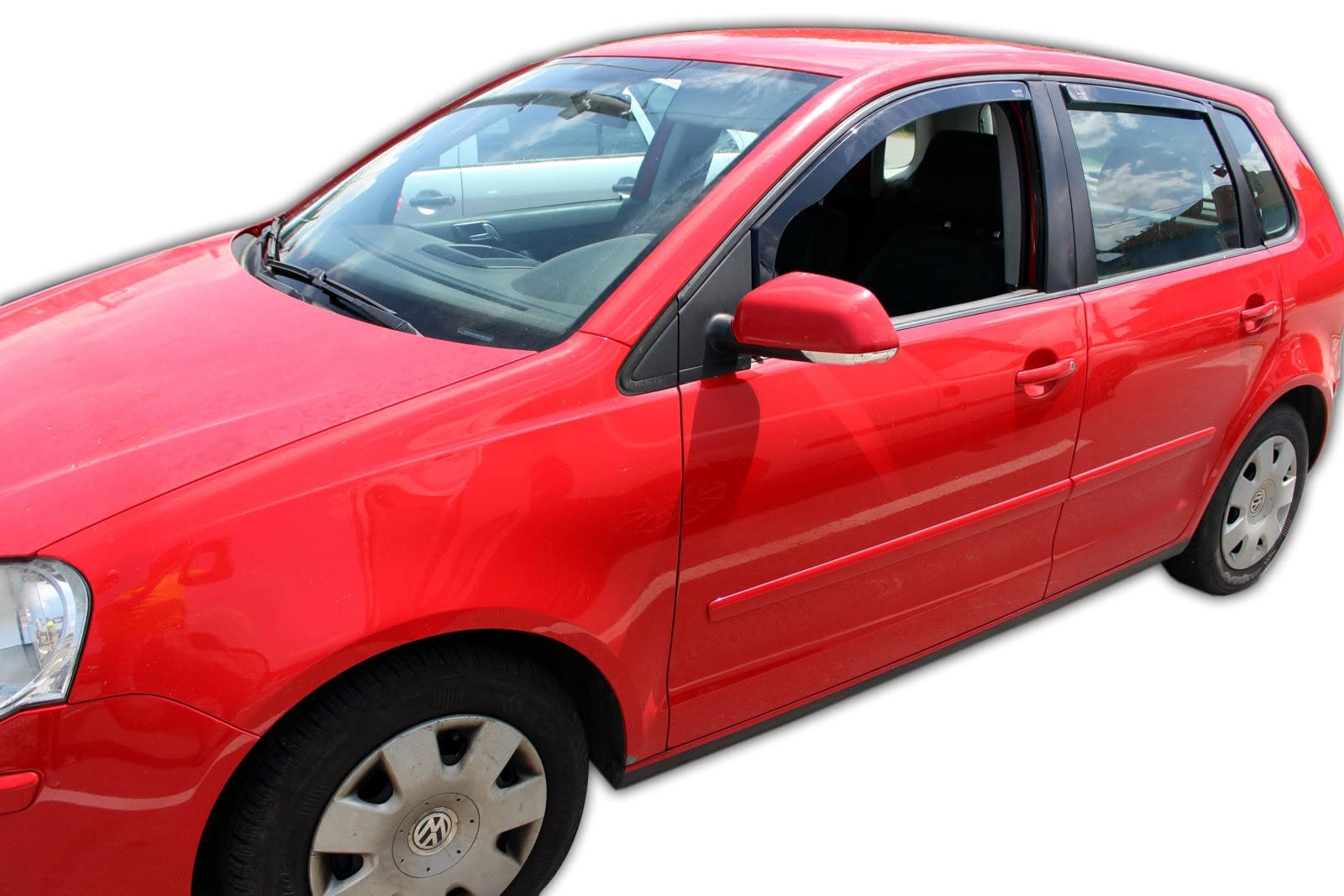 J&J AUTOMOTIVE | Windabweiser Passend Für Polo 4, 9N Fließheck 2002-2009, Heko Regenabweiser, Getönt, Set 4-Teilig, Vorne, Hinten, Aerodynamisch J&J AUTOMOTIVE | Windabweiser Passend Für Polo 4, 9N Fließheck 2002-2009, Heko Regenabweiser, Getönt, Set 4-Teilig, Vorne, Hinten, Aerodynamisch von J&J AUTOMOTIVE