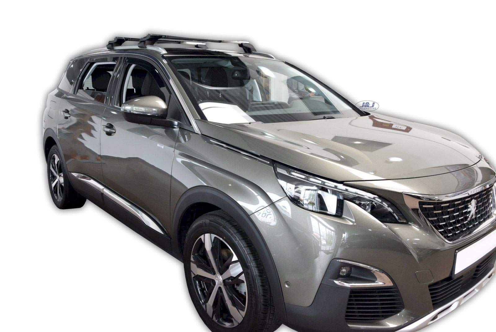 J&J AUTOMOTIVE | Windabweiser Passend Für 5008 ab 2017, Heko Regenabweiser, Getönt, Set 4-Teilig, Vorne und Hinten, Aerodynamisch J&J AUTOMOTIVE | Windabweiser Passend Für 5008 ab 2017, Heko Regenabweiser, Getönt, Set 4-Teilig, Vorne und Hinten, Aerodynamisch von J&J AUTOMOTIVE