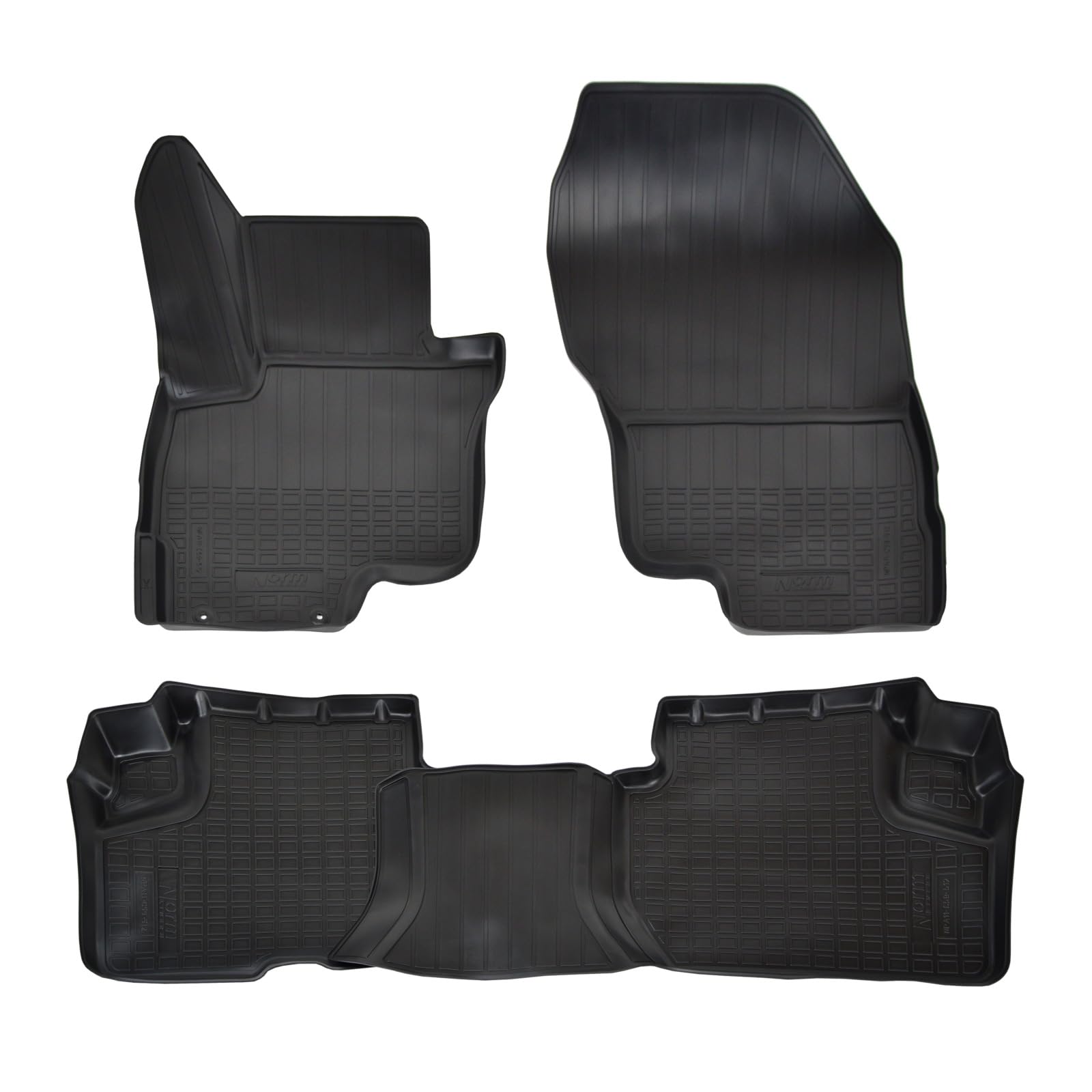 J&J AUTOMOTIVE | Norm 3D Gummimatten Auto Matten Fussmatten Kompatibel mit Eclipse Cross PHEV ab 2021, Rand cca 4cm, Allwetter, 4Tlg, Premium Qualität J&J AUTOMOTIVE | Norm 3D Gummimatten Auto Matten Fussmatten Kompatibel mit Eclipse Cross PHEV ab 2021, Rand cca 4cm, Allwetter, 4Tlg, Premium Qualität von J&J AUTOMOTIVE