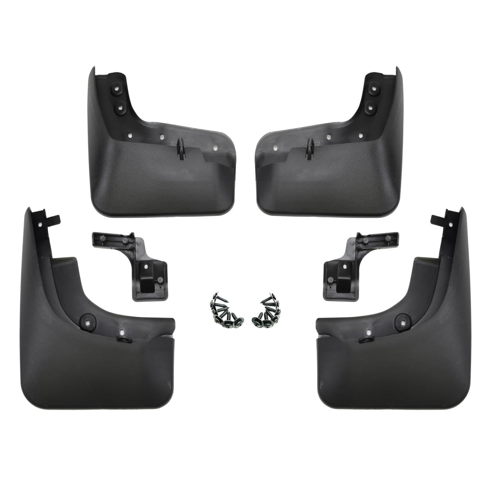 J&J AUTOMOTIVE | Schmutzfänger 4er Set vorne + hinten für 2007-2015, Abwaschbar, Einfache Montage, Strapazierfähig, Schwarz J&J AUTOMOTIVE | Schmutzfänger 4er Set vorne + hinten für 2007-2015, Abwaschbar, Einfache Montage, Strapazierfähig, Schwarz von J&J AUTOMOTIVE