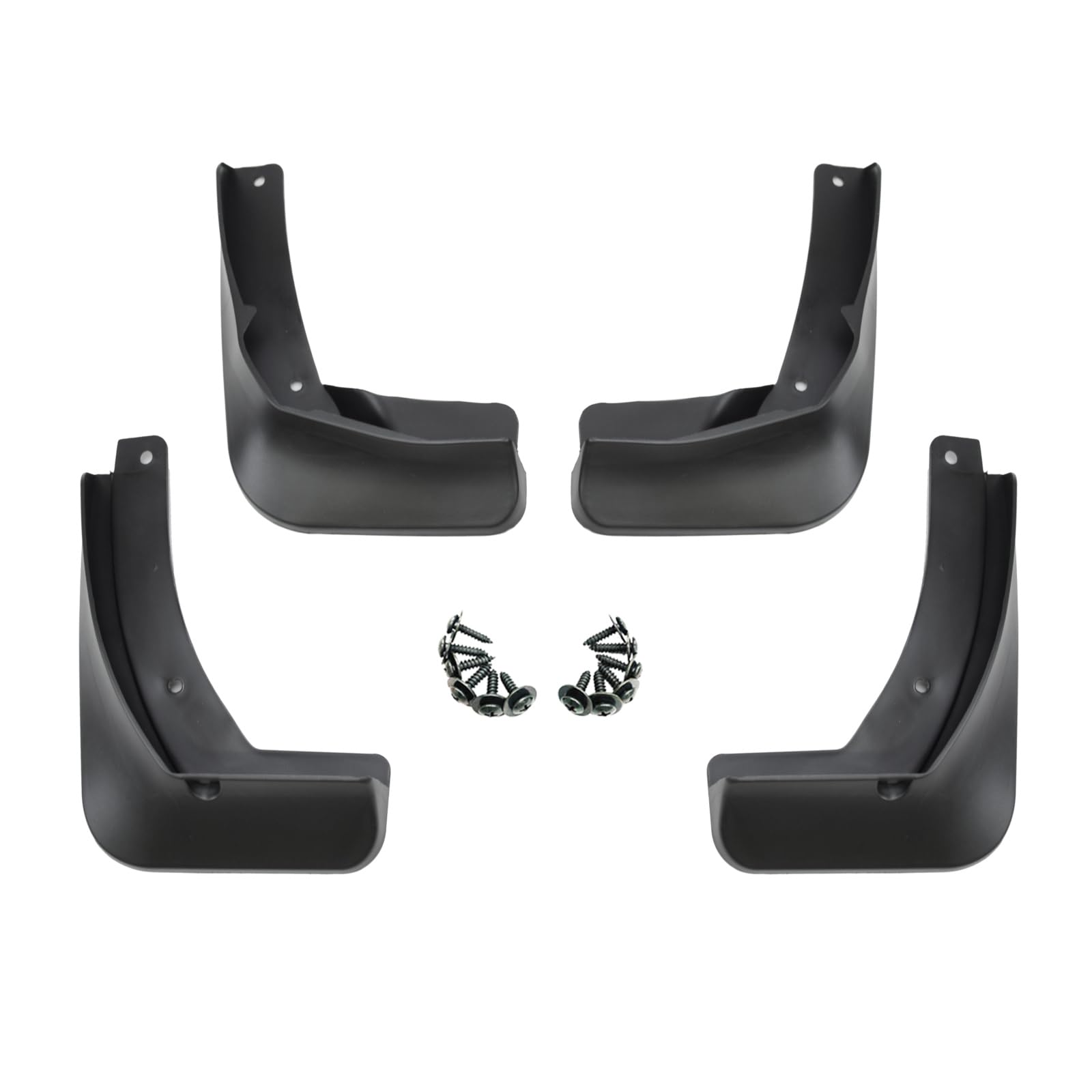 J&J AUTOMOTIVE | Schmutzfänger 4er Set vorne + hinten für Golf 7 2013-2019 Schrägheck, Abwaschbar, Einfache Montage, Strapazierfähig, Schwarz J&J AUTOMOTIVE | Schmutzfänger 4er Set vorne + hinten für Golf 7 2013-2019 Schrägheck, Abwaschbar, Einfache Montage, Strapazierfähig, Schwarz von J&J AUTOMOTIVE