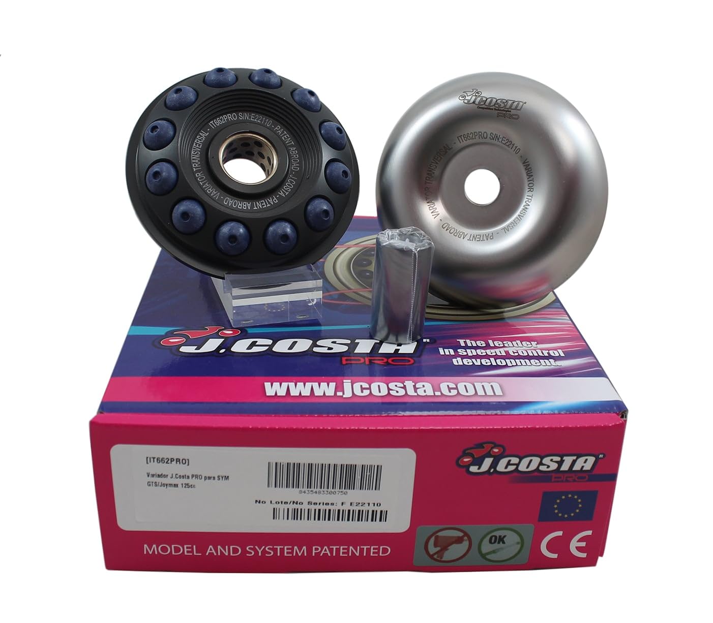 J.Costa IT662PRO Variator PRO Sym 125cc Gts/Joymax von J. Costa