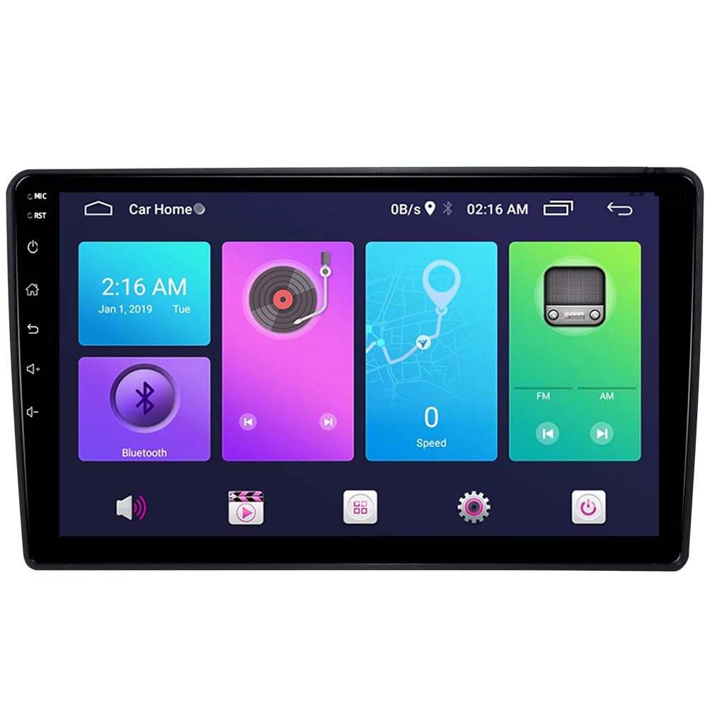 JADERY Autoradio Kompatibel Mit Hyun-DAI H1 starex 2010-2015 2 Din Radio GPS Navigation IPS Touchscreen Multimedia Player Unterstützung SWC 4G WiFi Carplay DSP BT(Size:4 core WiFi 1G+16G) von JADERY