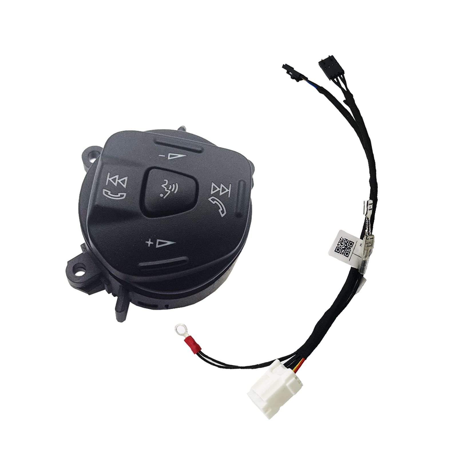 JAFYLO Lenkrad Cruise Audio Lautstärke Sound Control Schalter Mit Kabel, for Ford, for Fiesta, MK7 MK8 ST, for Ecosport, 13-15 Multifunktionstaste JAFYLO Lenkrad Cruise Audio Lautstärke Sound Control Schalter Mit Kabel, for Ford, for Fiesta, MK7 MK8 ST, for Ecosport, 13-15 Multifunktionstaste von JAFYLO