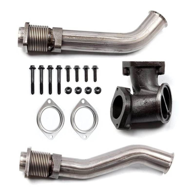 JANZU Auto GebrüLlt Turbo RohöL - Auspuff Rohre & Dichtung für 7.3L 1999-2003 679-005 von JANZU