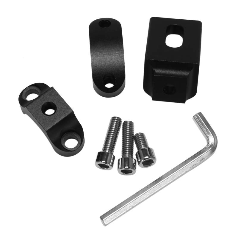 JANZU TG80 Scheinwerfer-Festregal Lenker 22Mm 7/8 Motorrad Scheinwerfer Halterung Scheinwerfer Halterung Rohr Schelle für Cafe Racer Chopper von JANZU