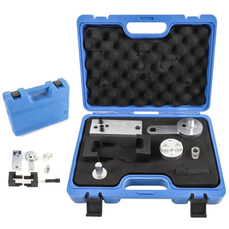 Motor Nockenwelle Ausrichtung Verriegelung Timing Tool Kit, Nockenwellen-Zeitverriegelung Werkzeug Set Kompatibel mit Mercedes M654 M656 OM654 W213 1.6L 2.0L Diesel Motor, Nockenwellen-Ausrichtungs von JAOGAUS
