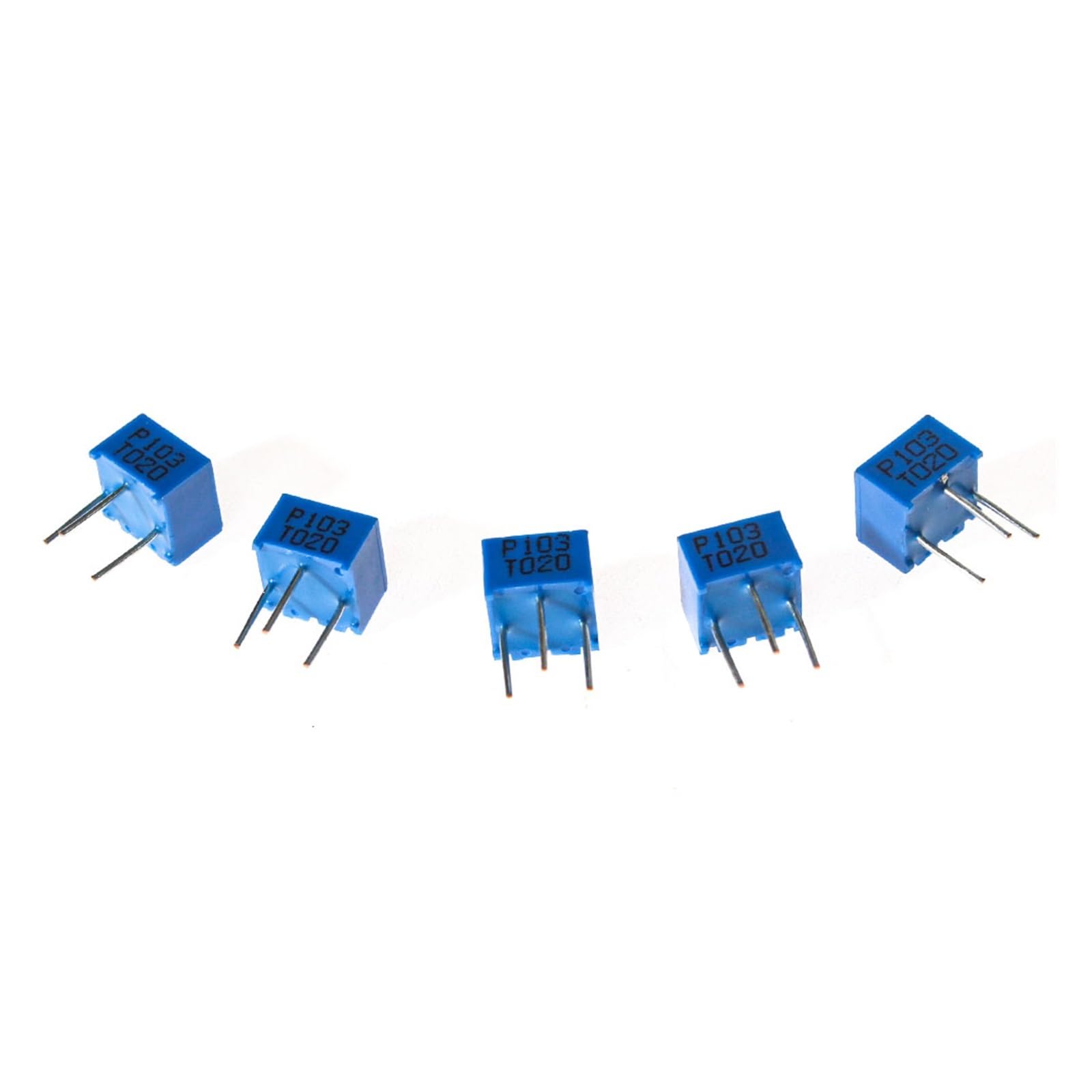 Schneidpotentiometer 100 Stück 3362P 100R 200R 500R 1K 2K 5K 10K 20K 50K 100K 200K 500K 1M 2M (1K Ohm) von JAQVCTSC