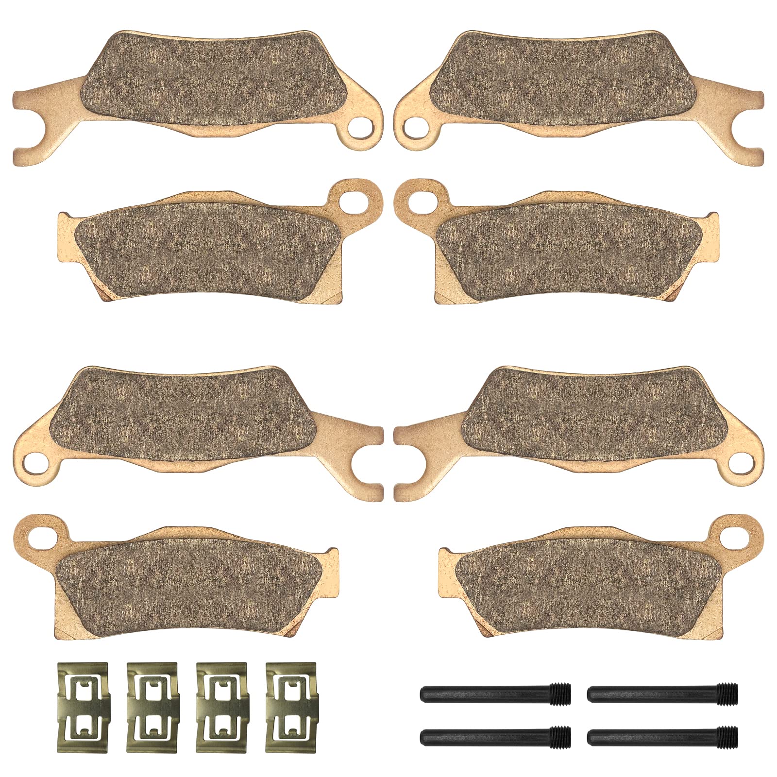 Bremsbeläge vorne und hinten, gesintert, für Can Am Renegade 500/570/650/800/850/1000 2012-2021 Outlander 6x6 450/650/1000, OEM# 715900248 715900249 715900249 05601 014 705601015 Bremsbeläge vorne und hinten, gesintert, für Can Am Renegade 500/570/650/800/850/1000 2012-2021 Outlander 6x6 450/650/1000, OEM# 715900248 715900249 715900249 05601 014 705601015 von JAVIK